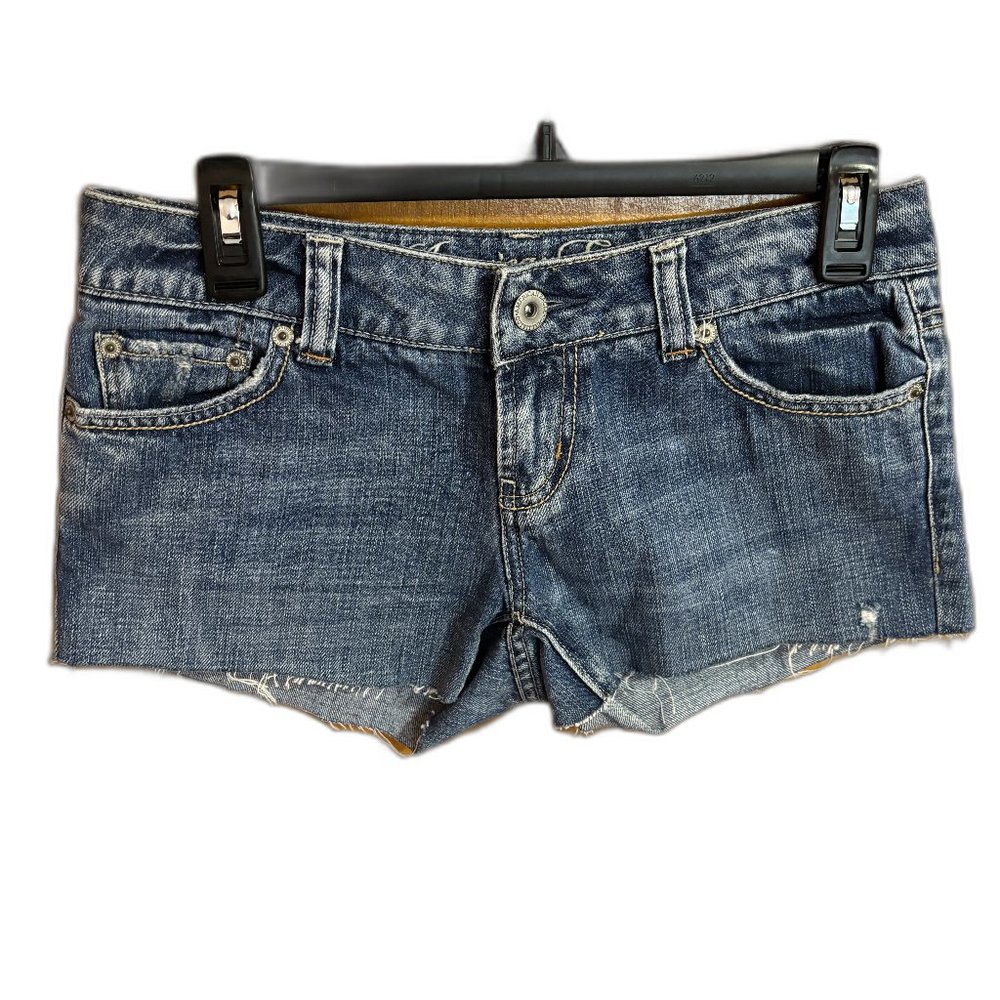 American Eagle Favorite Boyfriend Stretch Raw Hem Size 2‎